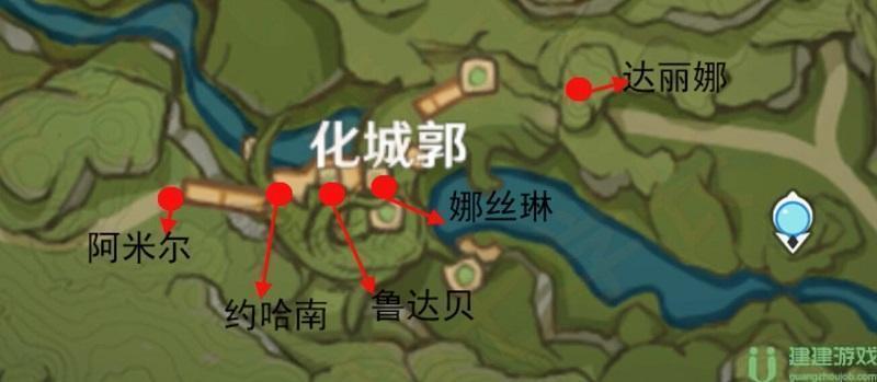 原神七圣召唤npc在哪