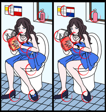 疯狂传梗美女找不同怎么玩