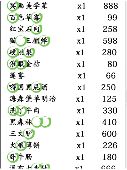 汉字找茬王最贵的外卖找出31错处攻略