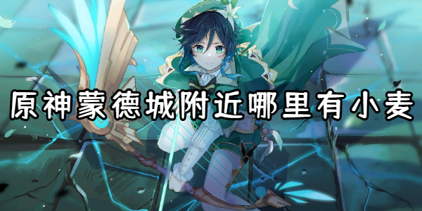 原神蒙德城附近哪里有小麦