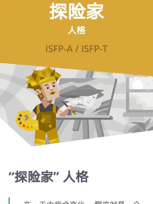 ISFP人格适合什么职业