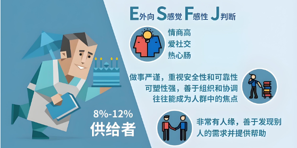 ESFJ人格和什么人格最般配