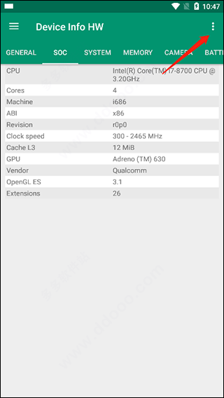 Device Info HW