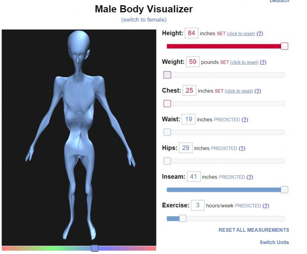 人体可视化仪bodyvisualizer