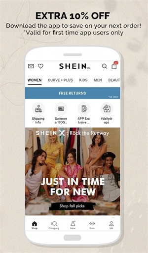 shein手机app汉化版