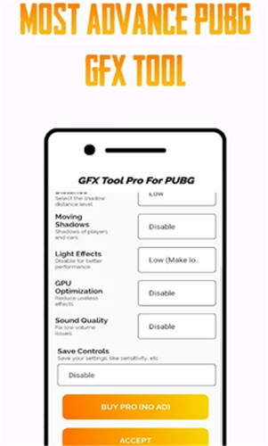 GFX Tool For PUBG